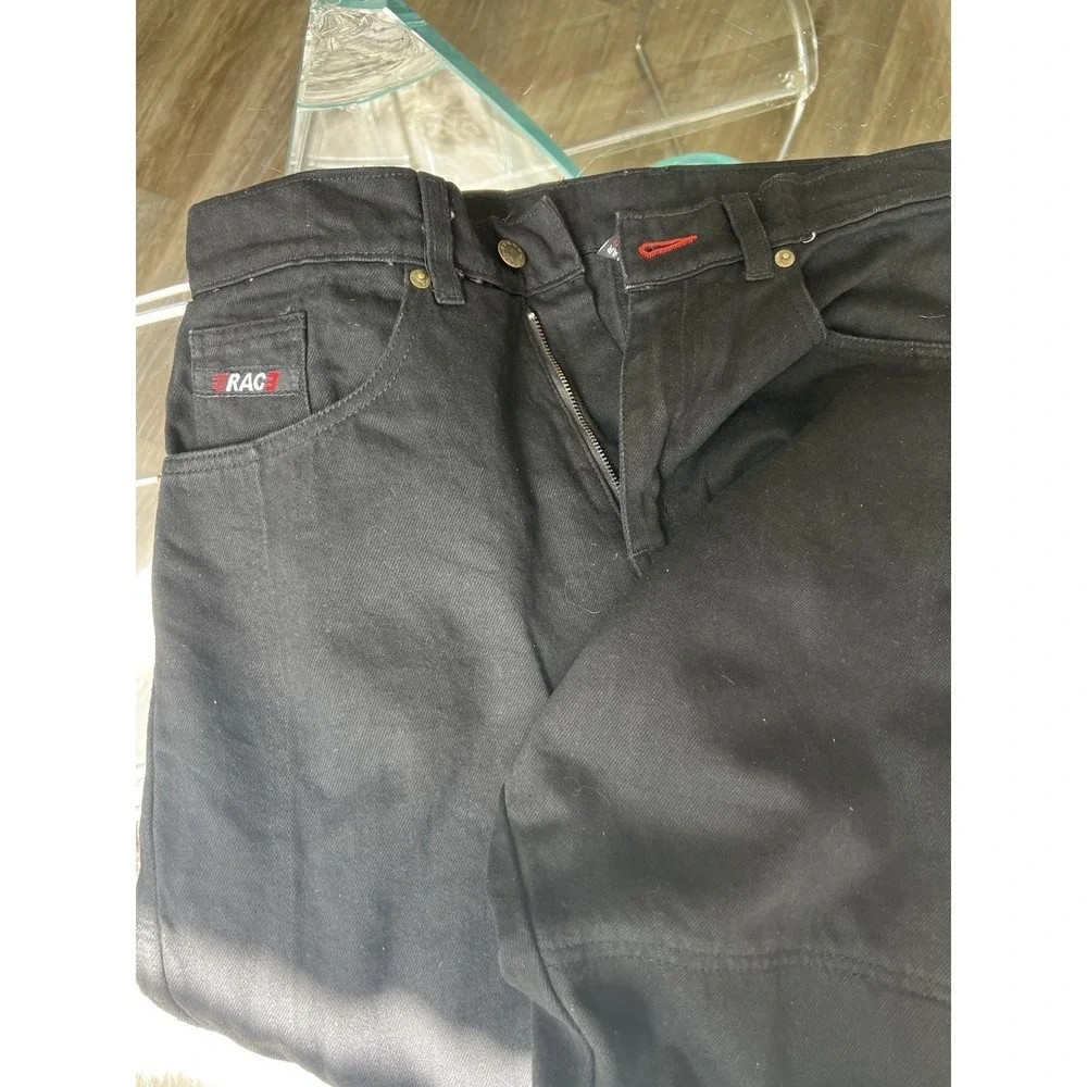 Rac3 Motorcycle Products Jeans for‎ Riders Men Size 32R Blue Denim Pants Padded